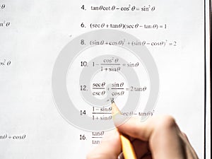 Math and Algebra Homework preparation