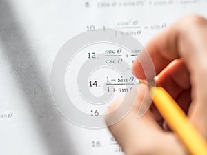 Math and Algebra Homework preparation