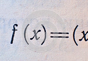 Math formula