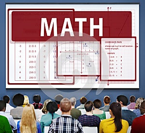 Math Mathematics Calculation Chart Concept