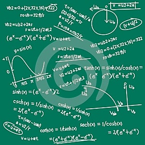 Mathematic formula doodle