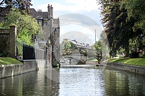 Mathematical bridge over Cam river