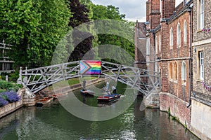 Mathematical Bridge over River Cam