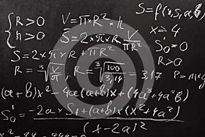 Mathematical equation