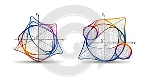 AI-Generated 3D Parametric Curves
