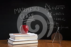 Mathematics class concept