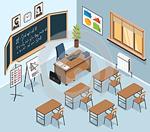 Mathematics Class Isometric Composition