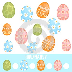 Mathematics educational children game. Study counting, numbers, addition.