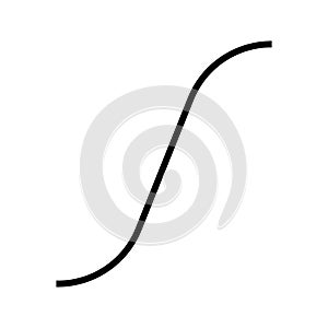 mathematics integral symbol icon