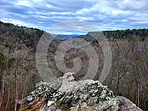 Mather lodge overlook at the Petit Jean National Park