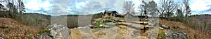 Mather lodge overlook at the Petit Jean National Park