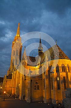 Mathias church in Budapest, Hungary photo