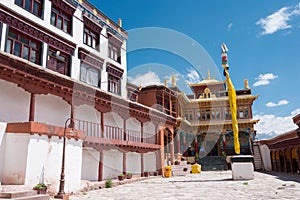 Matho Monastery Matho Gompa in Ladakh, Jammu and Kashmir, India.