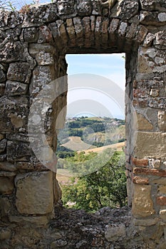 Canossa, Italy, Matilde of Canossa museum, touristic place in Reggio Emilia photo