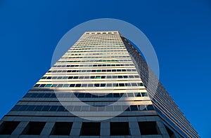 The`Matitone` Pencil Building is a skyscraper designed by Skidmore, Owings, Merrill, Lanata and Messina, Genoa, Italy.