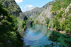 Matka Canyon in Macedonia