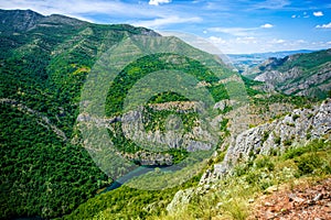 Matka canyon in Macedonia