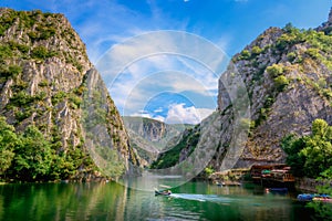 Matka canyon in Macedonia