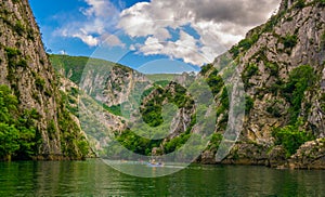 Matka canyon in macedonia near skopje...IMAGE