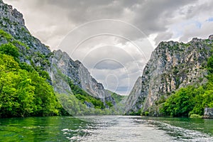 Matka canyon in macedonia near skopje...IMAGE