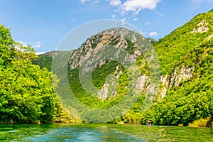 Matka canyon in macedonia near skopje...IMAGE