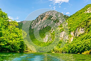 Matka canyon in macedonia near skopje...IMAGE