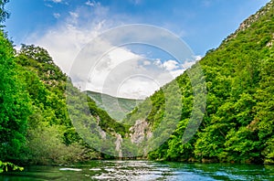 Matka canyon in macedonia near skopje...IMAGE