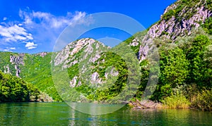 Matka canyon in macedonia near skopje...IMAGE