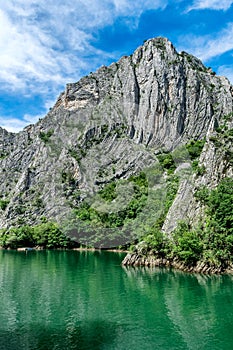 Matka Canyon and Matka Lake - west of central Skopje, North Macedonia