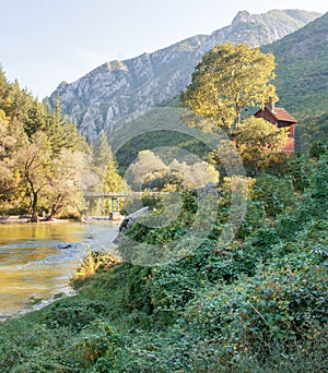 Matka Canyon, near Skopje,North Macedonia,Eastern Europe