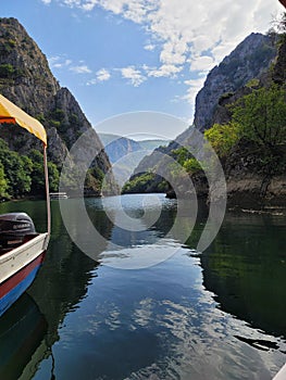 Matka Canyon View during the day