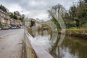 Matlock Bath promenade along the River Derwent