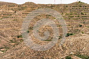 Matmata , south of tunisia, part of dahar