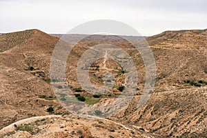 Matmata , south of tunisia, part of dahar