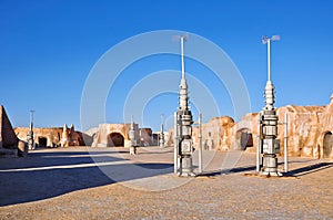 Matmata town in Tunisia