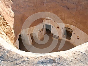 Matmata underground house