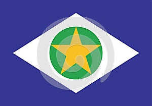Mato Grosso officially flag