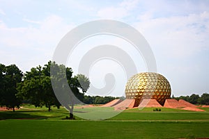 Matrimandir at Auroville, Pondicherry