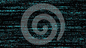 Matrix abstract glitch blue background. Abstract green vector illustration