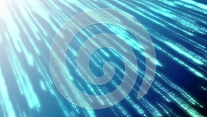Matrix, binary code - computer application, Internet concept