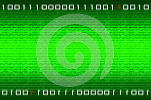 Matrix binary numbers background
