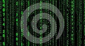 Matrix Code Digital Rain