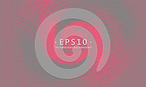 Matrix of countless blocks, big data,abstract background