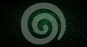 Matrix-Inspired Digital Background with Streaming Binary Code