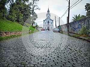 Matriz Cascatinha Church Petropolis city Brazil