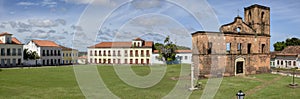 Matriz Church ruins in the historic city of Alcantara, Brazil