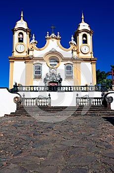 Matriz de Santo Antonio church of tiradentes minas gerais brazil photo