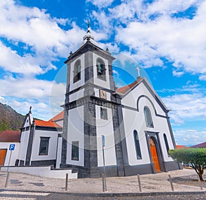 Matriz de Velas church at Velas, Sao Jorge island, Azores, Portugal... photo