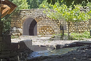 Matroof Flour Mill in Banias Park in the Golan Heights, Israel
