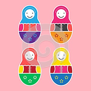 Matryoshka Doll Set Of Four